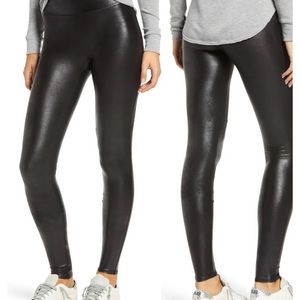 Spanx Faux Leather Leggings Size XS